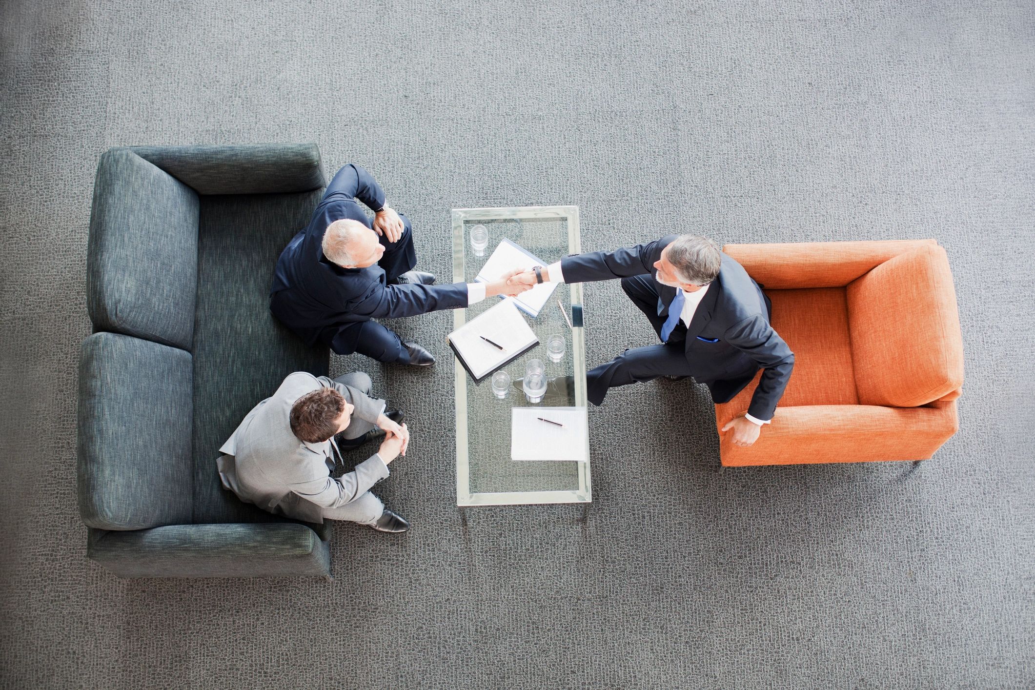 business partnership handshake